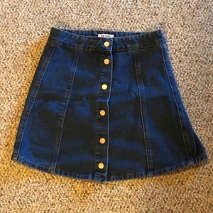 Denim skirt